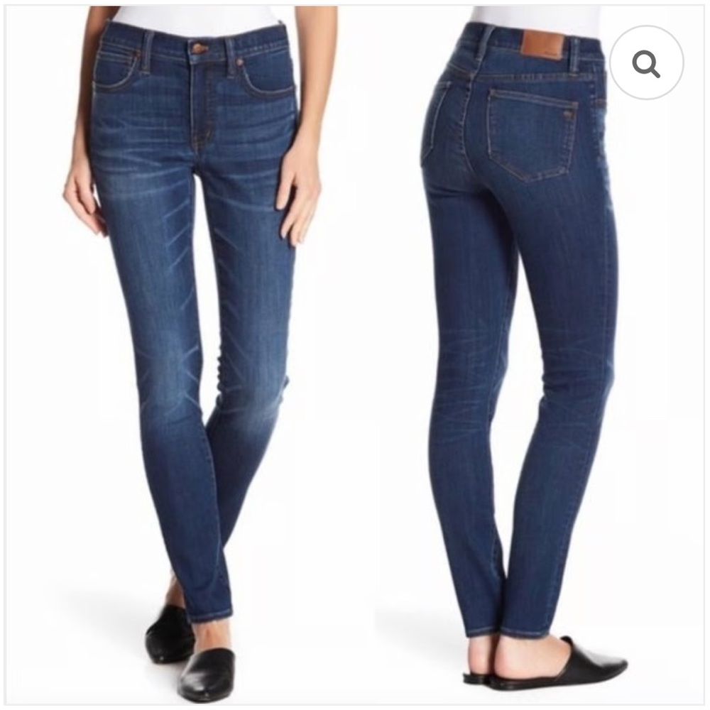 MADEWELL 9” High-rise Skinny Jeans / NWOT